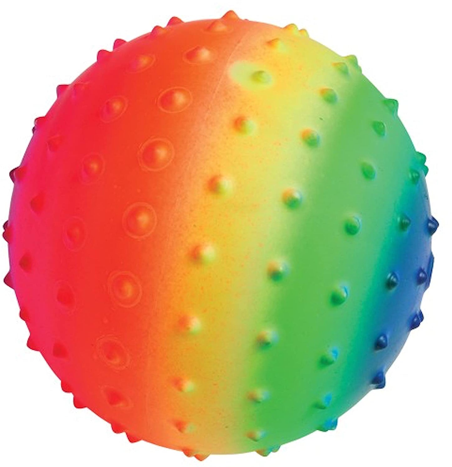 Rainbow Knobby Ball 8in