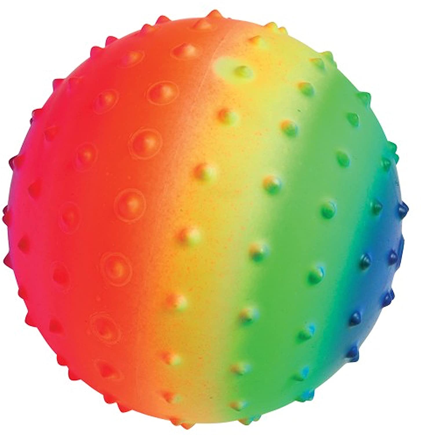 Rainbow Knobby Ball 8in