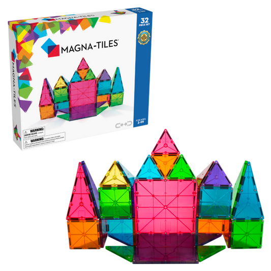 Magnatiles 32pc Clear